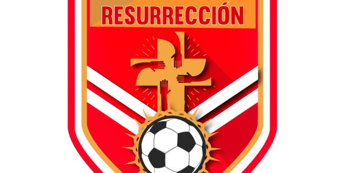 Insignia Escuela de Fútbol Resurrección.