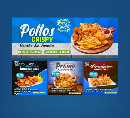 RRSS Pollos Crispy