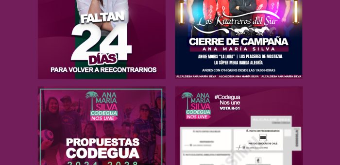 RRSS Ana María Silva, Candidata a Alcaldesa por Codegua 2024