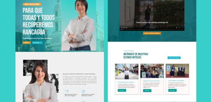 Página Web Valentina Cáceres